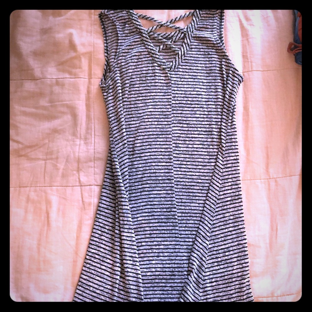 Causal striped dress!